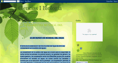 Desktop Screenshot of biologiasec102.blogspot.com