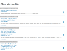Tablet Screenshot of glaskitchfi.blogspot.com