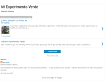 Tablet Screenshot of miexperimentoverde.blogspot.com
