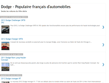 Tablet Screenshot of dodge-autofrance.blogspot.com