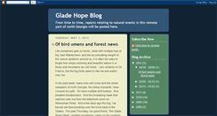 Desktop Screenshot of gladehope.blogspot.com