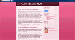 Desktop Screenshot of flamingodisabledtours.blogspot.com
