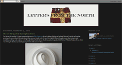 Desktop Screenshot of lettersfromthenorth.blogspot.com