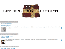 Tablet Screenshot of lettersfromthenorth.blogspot.com