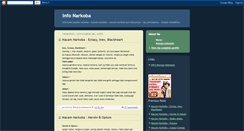 Desktop Screenshot of infonarkoba.blogspot.com
