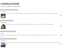 Tablet Screenshot of coudrelafoudre.blogspot.com