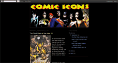 Desktop Screenshot of comiciconsonline.blogspot.com