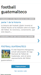 Mobile Screenshot of footballguatemalteco.blogspot.com