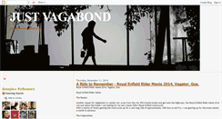 Desktop Screenshot of just-vagabond.blogspot.com