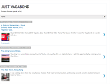 Tablet Screenshot of just-vagabond.blogspot.com