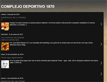 Tablet Screenshot of complejo1870.blogspot.com