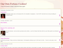 Tablet Screenshot of fosterfortunecookie.blogspot.com