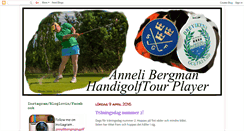 Desktop Screenshot of annelibergman.blogspot.com