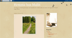 Desktop Screenshot of inrettenligtmalin.blogspot.com