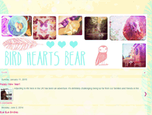 Tablet Screenshot of birdheartsbear.blogspot.com