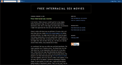 Desktop Screenshot of free-interracial-sex-movies.blogspot.com