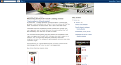 Desktop Screenshot of frenchfoodrecipes.blogspot.com