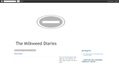 Desktop Screenshot of milkingweeds.blogspot.com