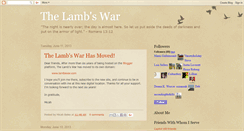 Desktop Screenshot of lambswar.blogspot.com
