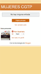 Mobile Screenshot of departamentomujercgtp.blogspot.com