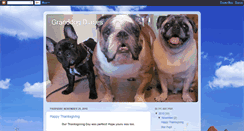 Desktop Screenshot of granddogdiaries.blogspot.com