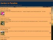 Tablet Screenshot of gardeninparadise.blogspot.com