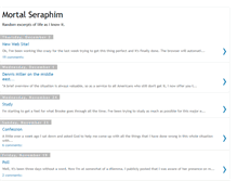 Tablet Screenshot of mortal-seraphim.blogspot.com