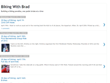Tablet Screenshot of bikingwithbrad.blogspot.com