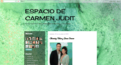 Desktop Screenshot of espaciodecarmenjudit.blogspot.com