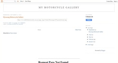 Desktop Screenshot of certy-mymotorcyclegallery.blogspot.com
