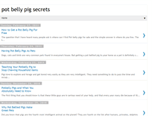 Tablet Screenshot of pot-belly-pig-secrets.blogspot.com