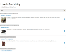 Tablet Screenshot of loveineverything.blogspot.com