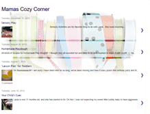 Tablet Screenshot of mamascozycorner.blogspot.com