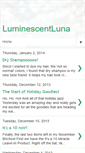 Mobile Screenshot of luminescentluna.blogspot.com
