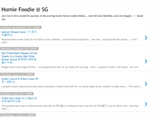 Tablet Screenshot of homiefoodie.blogspot.com