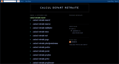 Desktop Screenshot of calcul-depart-retraite.blogspot.com