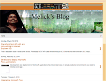 Tablet Screenshot of melick-rajee.blogspot.com