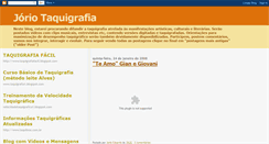 Desktop Screenshot of joriotaquigrafia.blogspot.com