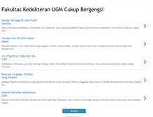 Tablet Screenshot of fakultas-kedokteran-ugm.blogspot.com