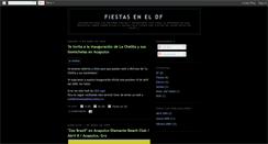 Desktop Screenshot of fiestasdf.blogspot.com