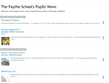 Tablet Screenshot of faytheschoolnews.blogspot.com