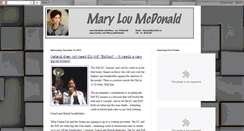 Desktop Screenshot of maryloumcdonald.blogspot.com