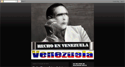 Desktop Screenshot of marilynmansonvenezuela.blogspot.com