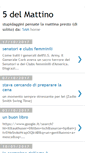 Mobile Screenshot of 5delmattino.blogspot.com