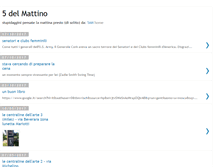 Tablet Screenshot of 5delmattino.blogspot.com