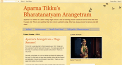 Desktop Screenshot of aparnasarangetram.blogspot.com
