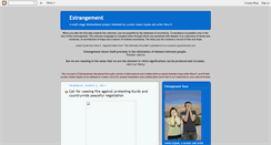 Desktop Screenshot of estrangementproject.blogspot.com
