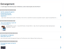 Tablet Screenshot of estrangementproject.blogspot.com