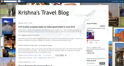 Desktop Screenshot of jkrishnaraotravel.blogspot.com