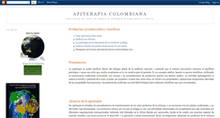 Desktop Screenshot of apiterapiacolombiana.blogspot.com